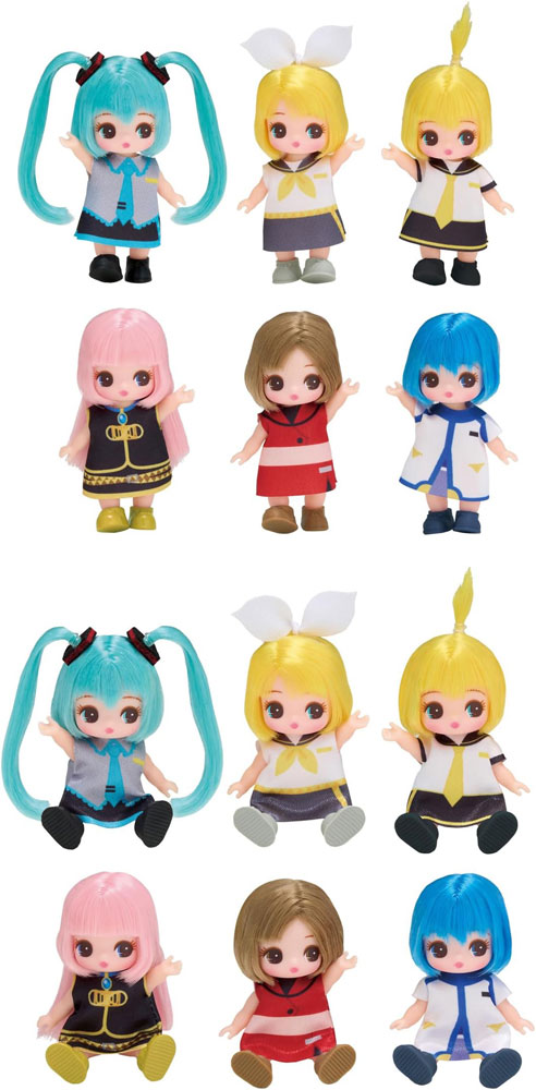 1ボックス=6個入り] ぷちリカちゃん 初音ミクコレクション DP-BOX
