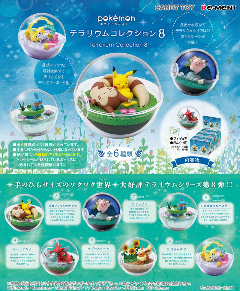 リーメント ポケットモンスター テラリウムコレクション8 BOX 全6種