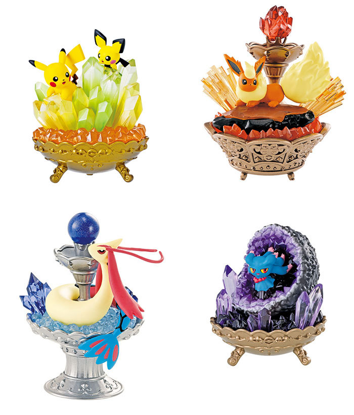 ポケモン　フィギュア　6体セット　ジェムストーン コレクション ポケモン フィギュア 6体セット ジェムストーン コレクション