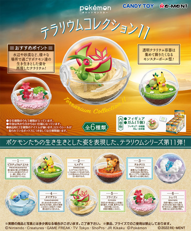 リーメント ポケットモンスター テラリウムコレクション11 BOX 全6種