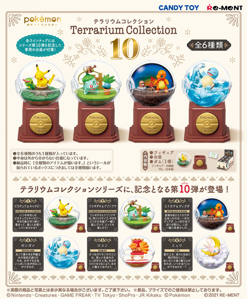 リーメント ポケットモンスター テラリウムコレクション10 BOX 全6種