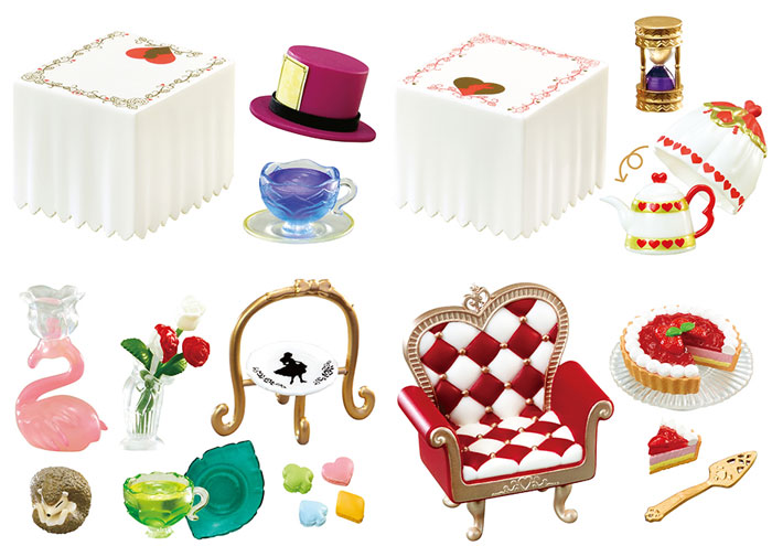 リーメント ぷちサンプルシリーズ Wonderland Tea Party ふしぎな国のティーパーティー BOX 全8種セットフルコンプ