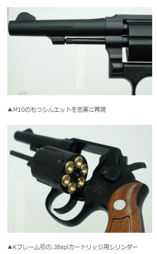タナカS&W M10 モデルガン 未発火品 タナカ 発火モデルガン S&W M10 Military&Police 4インチ