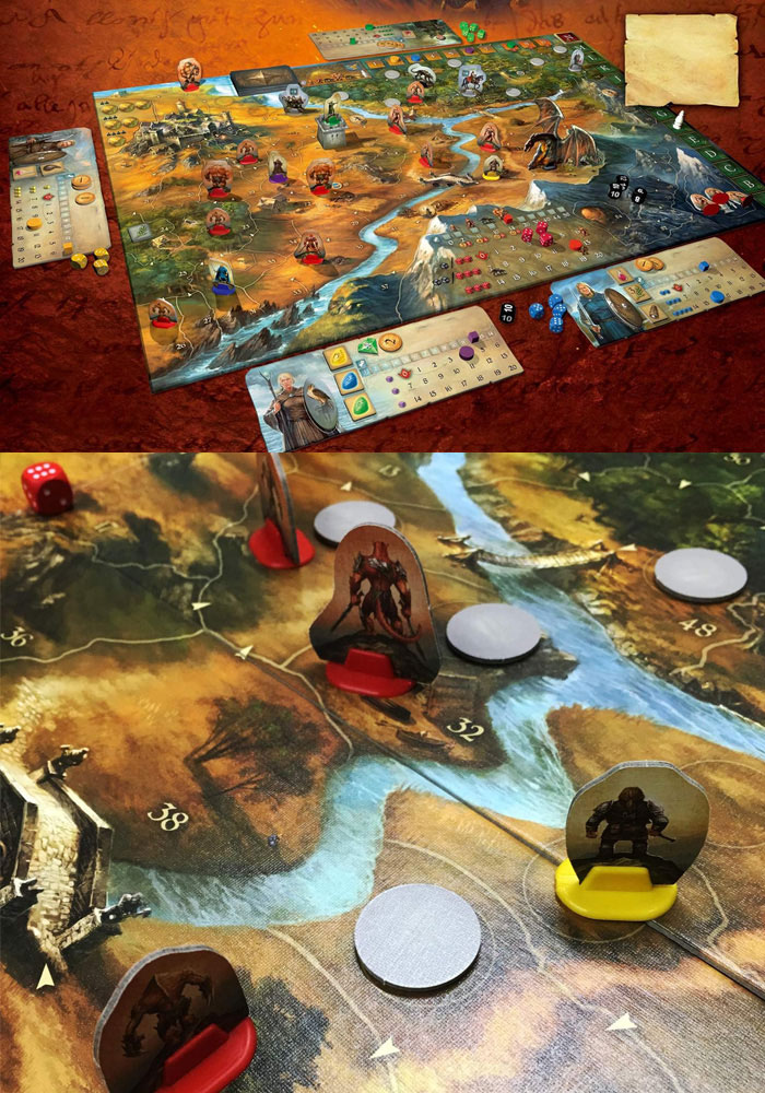 アンドールの伝説 改訂版 完全日本語版 ANDOR アークライト ボード