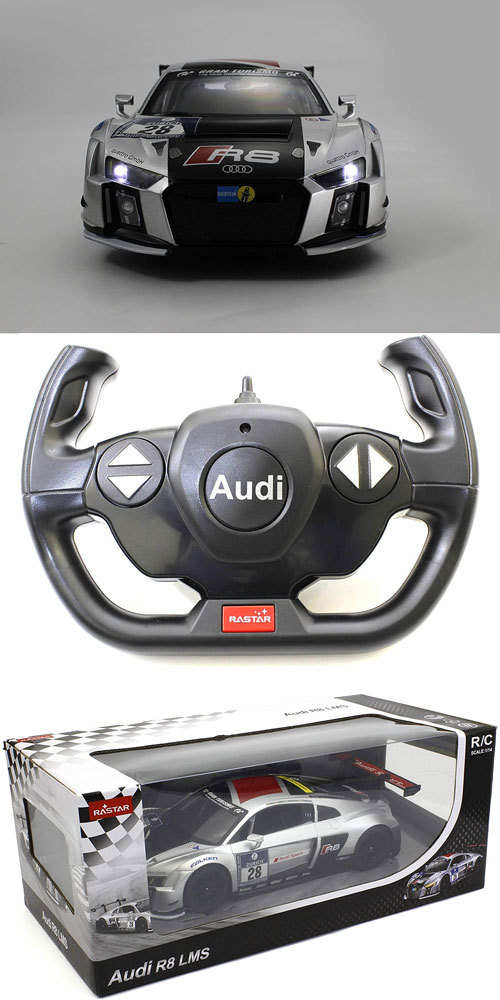 RASTAR ラジコンカー 1/14 アウディ Audi R8 LMS TX019 4548565402564