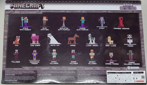 マインクラフト Minecraft ナノメタルフィグ 20個入りセット Wave3
