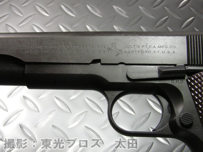 送料無料！ CAW 発火モデルガン Colt .45Auto M1911A1 HW-Black