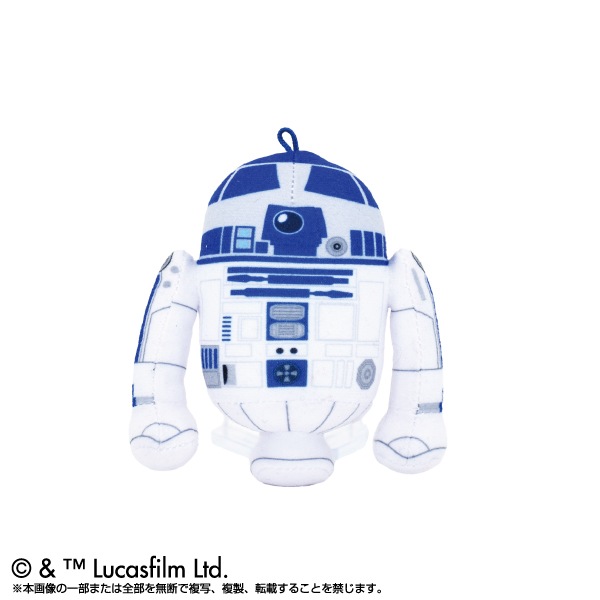 ♡STAR WARS デス・スター クリップチャーム ２コ♪ STAR WARS スターウォーズ PlayCharm R2-D2 スマホスタンド