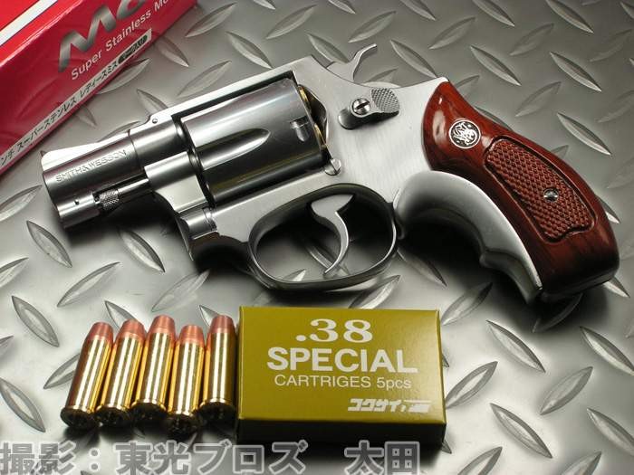 送料無料！ コクサイ 発火モデルガン S&W M60 2インチ レディースミスモデル スーパーステンレス ウッディグリップ No.443 :  4580187332041 : ユウセイ堂2号店 ヤフーショッピング店 - 通販 - Yahoo!ショッピング