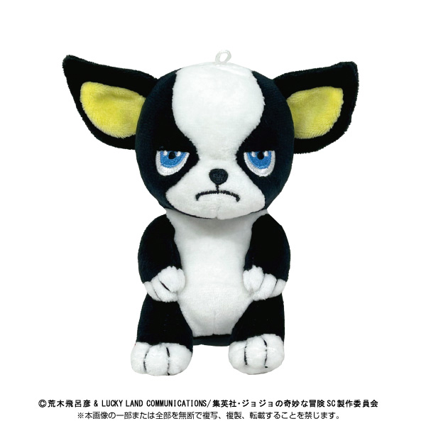 ジョジョ イギー ぬいぐるみバッジ ジョジョワールド2 ジョジョの奇妙な冒険 JOJO WORLD2『A賞 イギーのぬいぐるみ