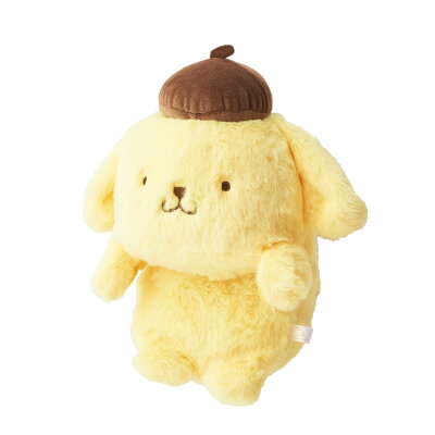 サンリオ　ポムポムプリン　まんまるシリーズ　ぬいぐるみ　バースデー ポムポムプリンまんまるデザインシリーズ】 4月16日はプリンのお
