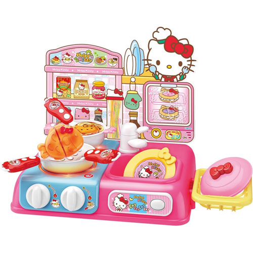 ハローキティ Hello Kitty コンロがピカッ！ジュージューキッチン