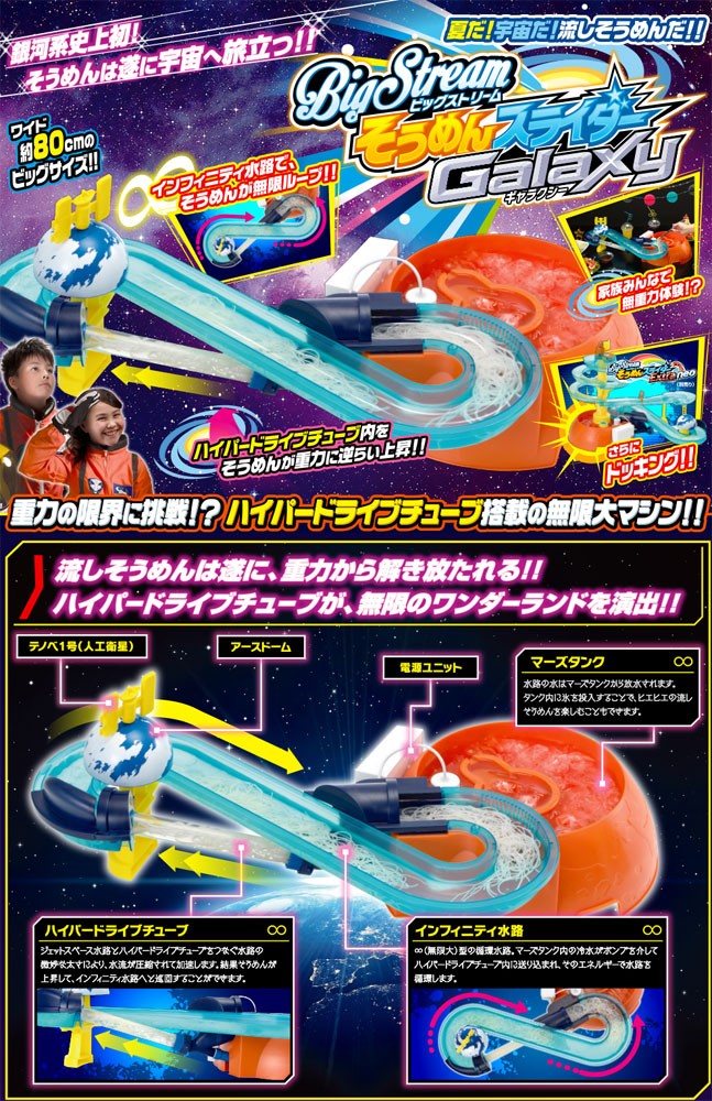 ビッグストリーム そうめんスライダー ギャラクシー 2019年発売