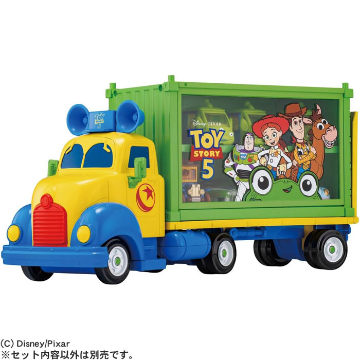 【未使用品】トミカ ディズニーモータース ミニカー 2個セット トミカ ディズニーモータース トイズキャリー トイ・ストーリー5