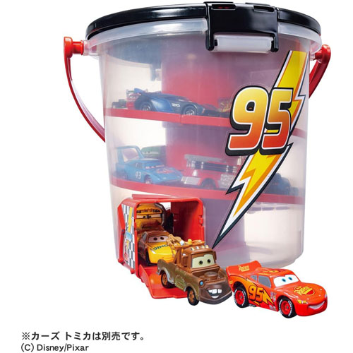 カーズ トミカ でるでるバケツ ライトニング・マックィーンver
