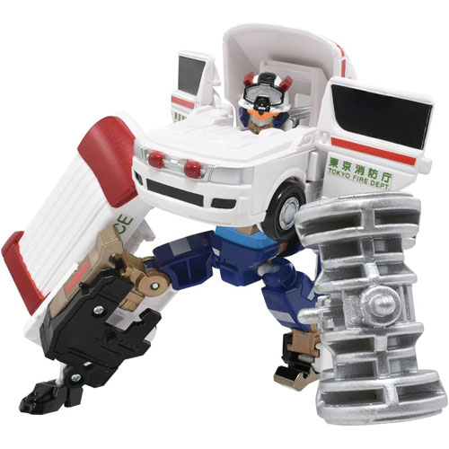 トミカ ジョブレイバー JB03 メディブレイバーカスタム トヨタ