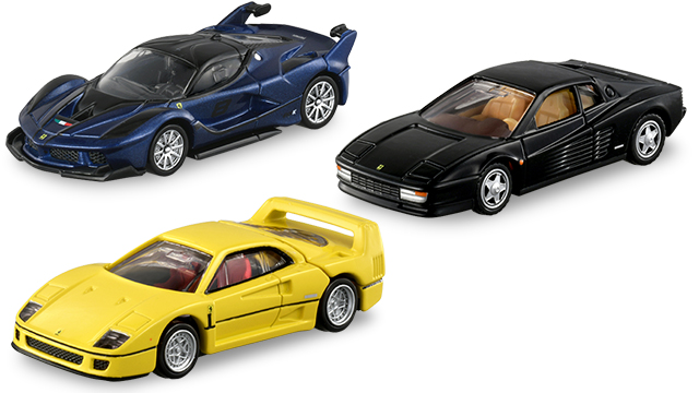 Amazon.com: TAKARA TOMY Tomica Ferrari Set : Toys & Games
