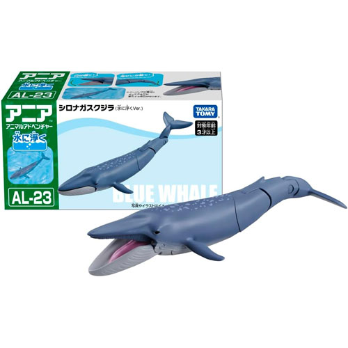 アニア AL-23 シロナガスクジラ 水に浮くVer. : ユウセイ堂2号店