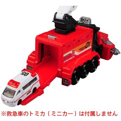 トミカ ハイパーレスキュー ゼロ パワードレスキュー車 01 ハイパーシリーズ トミカ ハイパーシリーズ ハイパーレスキュー パワーユニットビークル