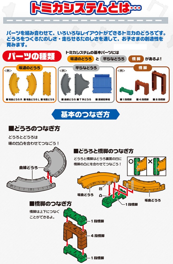 トミカシステム 3WAY オートやまみちどうろセット : ユウセイ堂2号店