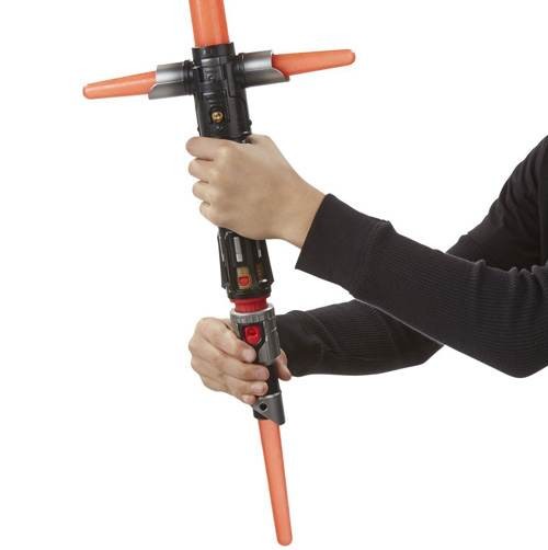 美品　スターウォーズ　ライトセーバー　カイロレン＆パスオブザフォース　2個セット スター・ウォーズ フォースの覚醒 エレクトロニックライトセーバー