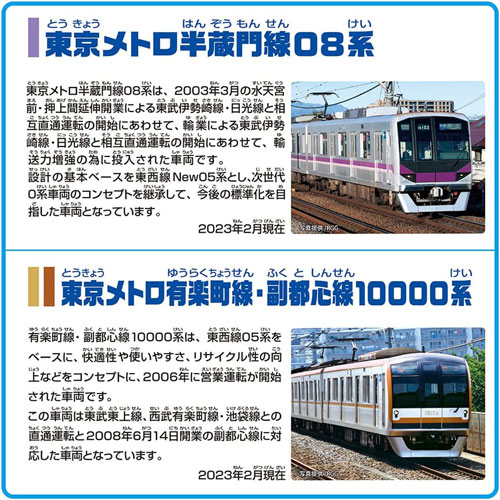 プラレール 東京メトロ半蔵門線08系 ＆ 有楽町線・副都心線10000系
