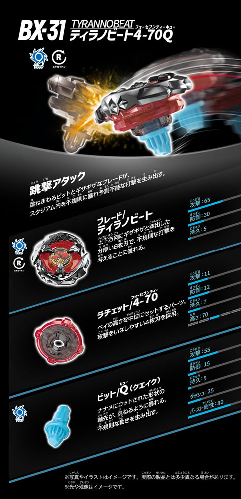 ベイブレードX BEYBLADE X BX-31 ランダムブースターVol.3 : ユウセイ