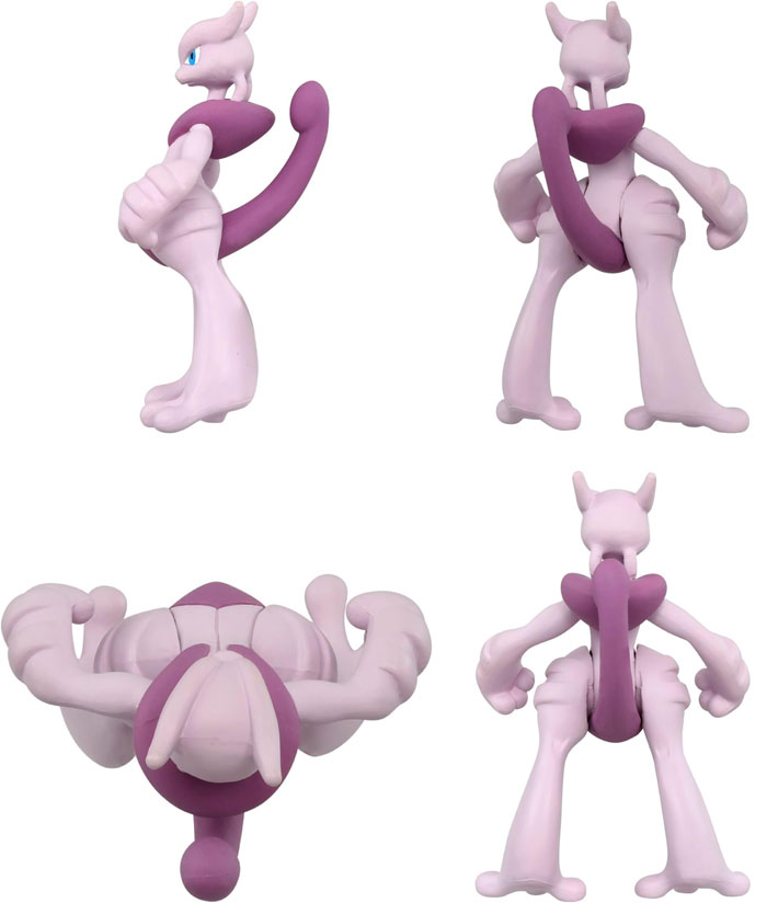 Pokémonモンコレ　激レア『ミュウツー　クリアver.』初期TOMY製 モンコレ メガミュウツーX (キャラクタートイ) - ホビーサーチ おもちゃ