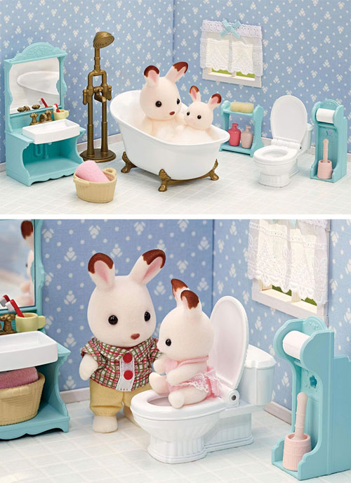 シルバニアファミリー ルームセット おすすめバスルームセット セ-200