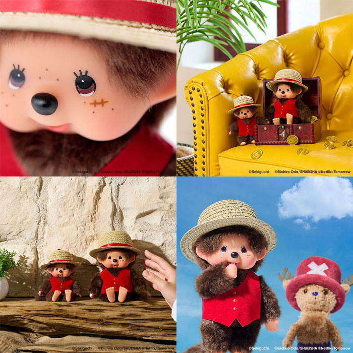 モンチッチ×NETFLIX ONE PIECE Season 2 ルフィ モンチッチ Sサイズ