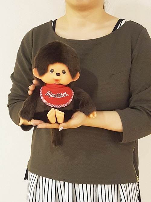 モンチッチ ぬいぐるみ プレミアムスタンダード ブラウン 男の子 M