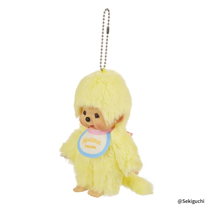 モンチッチ ぬいぐるみ モンチッチCOLORS キーチェーン イエロー