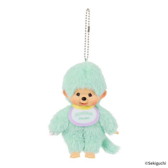 モンチッチ ぬいぐるみ モンチッチCOLORS キーチェーン ミントグリーン