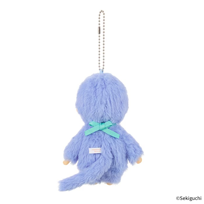 モンチッチ ぬいぐるみ モンチッチCOLORS キーチェーン ブルー