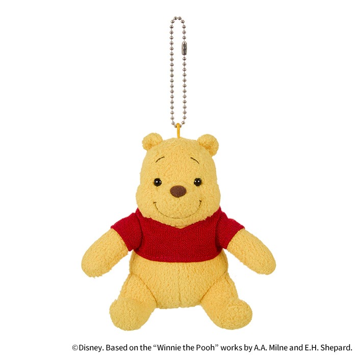 くまのプーさん　ディズニー　マスコット　キーチェーン　ぬいぐるみ　お寿司　美品 ディズニー ぬいぐるみ Winnie the Pooh プーさんマスコットキー
