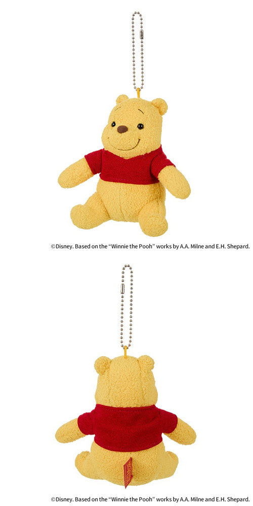 ディズニー ぬいぐるみ Winnie the Pooh プーさんマスコットキー