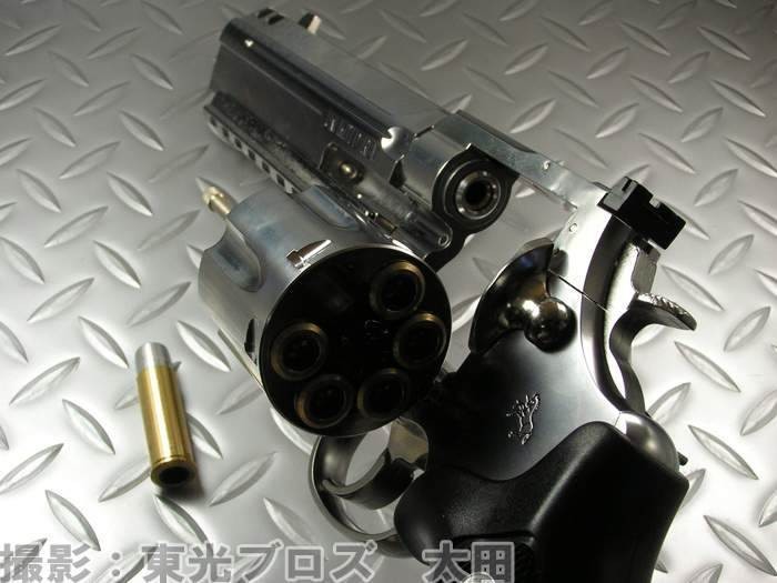 マルシン工業 8mmBBガスガン アンリミテッドリボルバー シルバーABS X