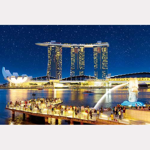 ジグソーパズル 1000ピース 世界風景 スターライトシンガポール 1000 