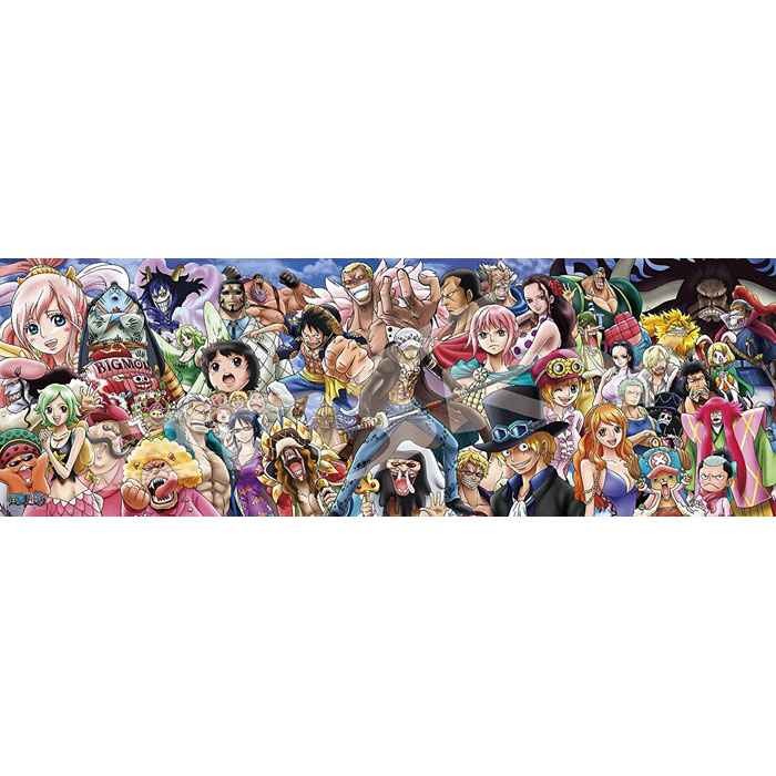 ワンピース　ジグソーパズル　完成品 ４セット 4970381193423.jpg