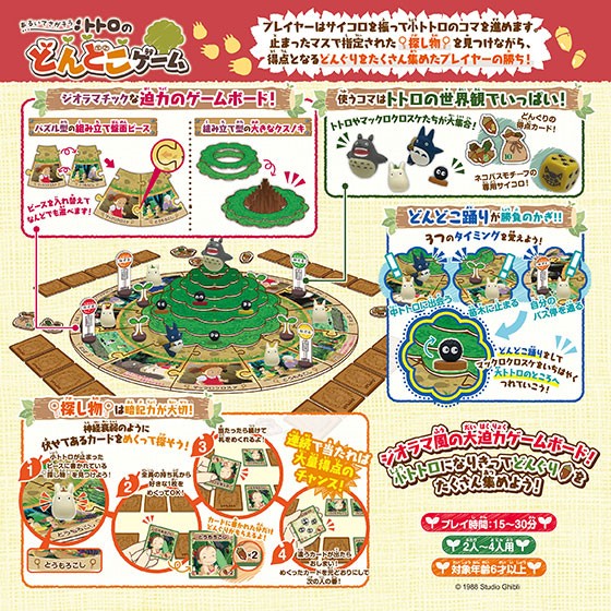 となりのトトロ あるいてさがそう トトロのどんどこゲーム