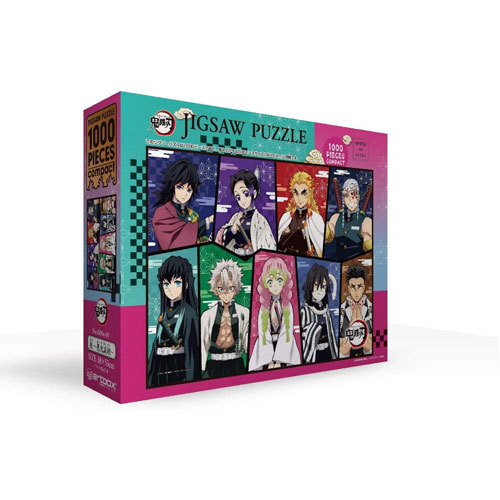 ジグソーパズル 鬼滅の刃 1000ピースコンパクト 柱ー悪鬼滅殺ー 1000c