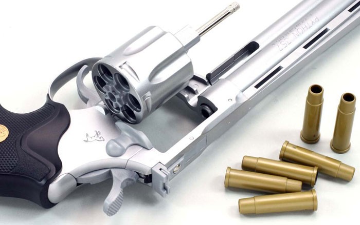 コルトパイソン 357マグナム シルバー 4インチ クラウンモデル クラウンモデル No.13214 コルトパイソン .357マグナム 4インチ