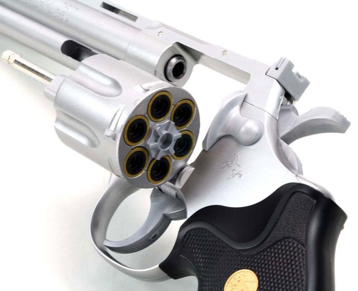 コルトパイソン 357マグナム シルバー 4インチ クラウンモデル クラウンモデル No.13214 コルトパイソン .357マグナム 4インチ