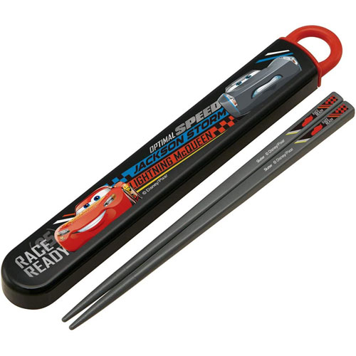 ディズニー カーズ 21 抗菌 食洗機対応 箸＆スライド箸箱セット [16.5