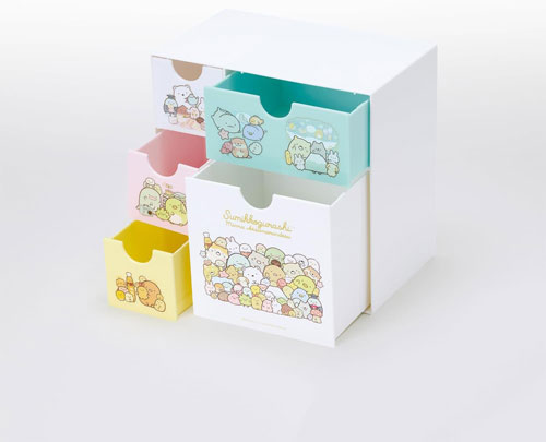 在庫処分品! すみっコぐらし あつまるんです ミニチェスト 卓上小物