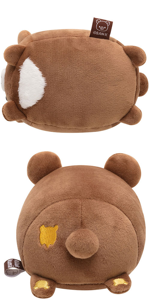 リラックマ スーパーもーちもちぬいぐるみ ねそべりポーズ・チャイロイ