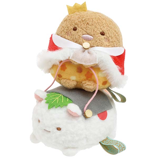 すみっコぐらし てのりぬいぐるみセット ようこそ！たべものおうこく