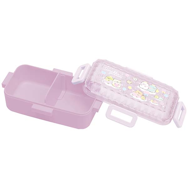 すみっコぐらし 4点ロックふわっとランチボックス ダイヤカット・ゆめ