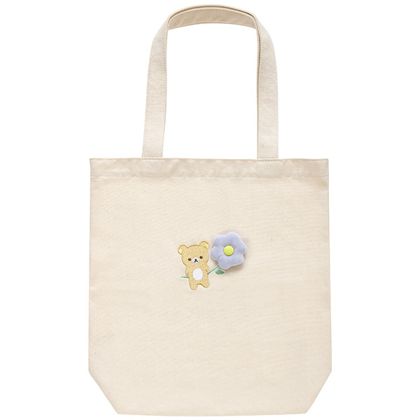 リラックマ トートバッグ BASIC RILAKKUMA Flower CA70701