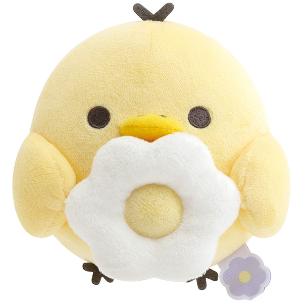 リラックマ ぬいぐるみ キイロイトリ・BASIC RILAKKUMA Flower